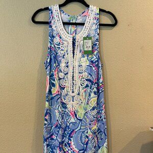 Lily Pulitzer Carlotta Stretch Shift Dress, Sz 6, NWT